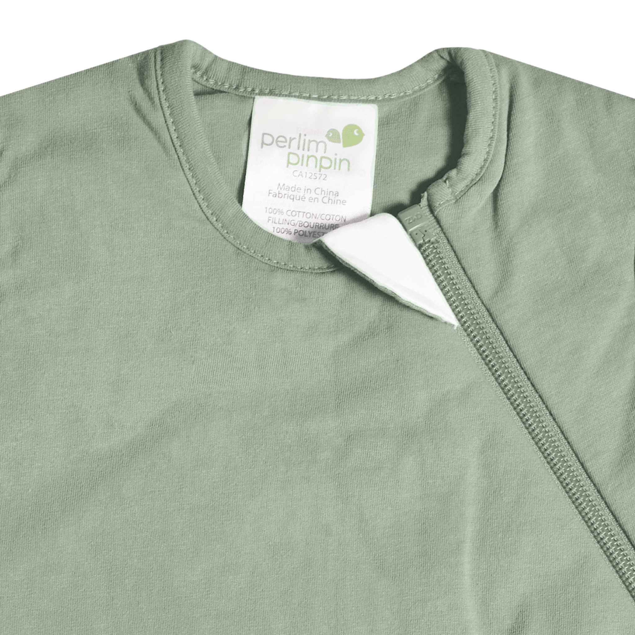 Bamboo newborn sleep sack - Moss Green (1.0 tog)