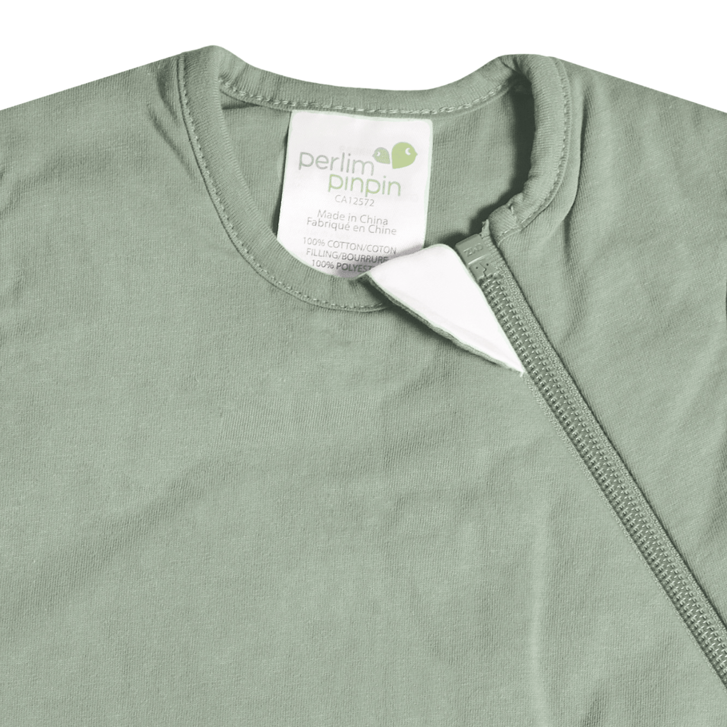 Bamboo newborn sleep sack - Moss Green (1.0 tog)