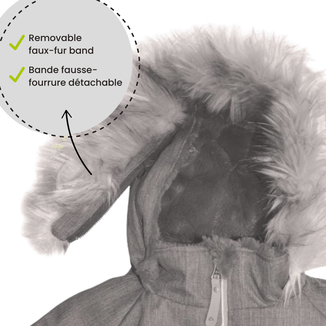 Habit de neige 1 pièce pour bébé - Glacier