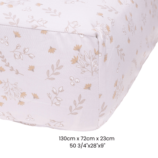 Crib fitted sheet - Spring