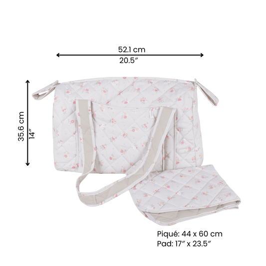 Diaper bag - Flowers