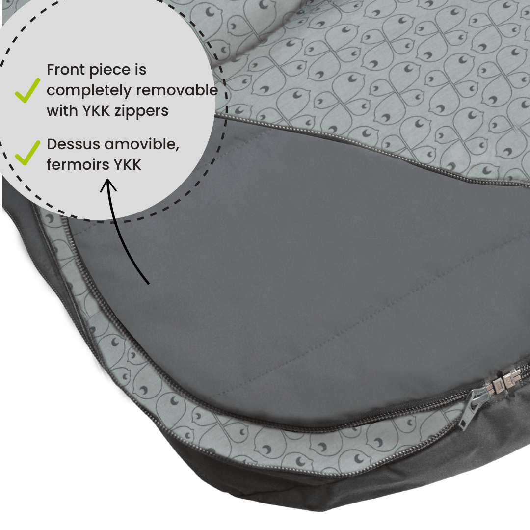 Infant mid-season bunting bag - Gris
