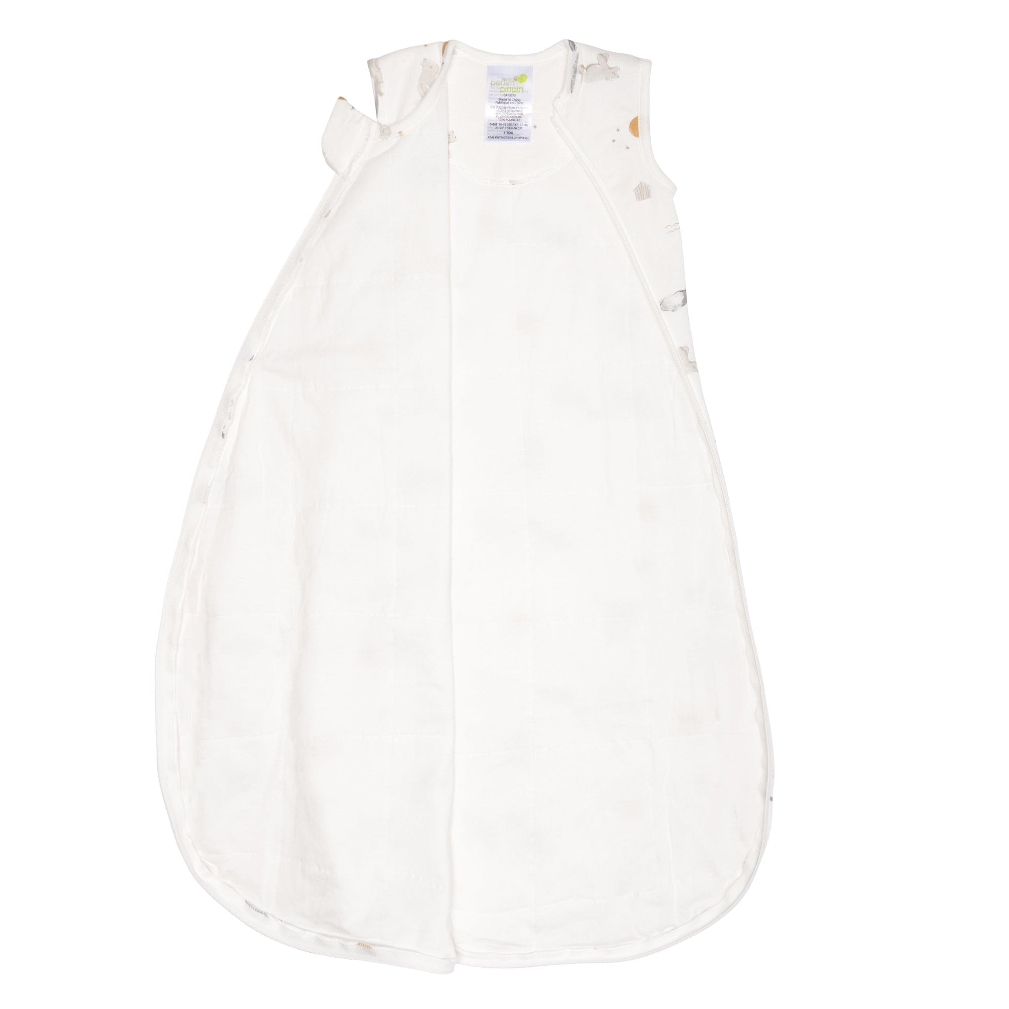 Quilted bamboo sleep sack - Full Moon (2.5 togs)