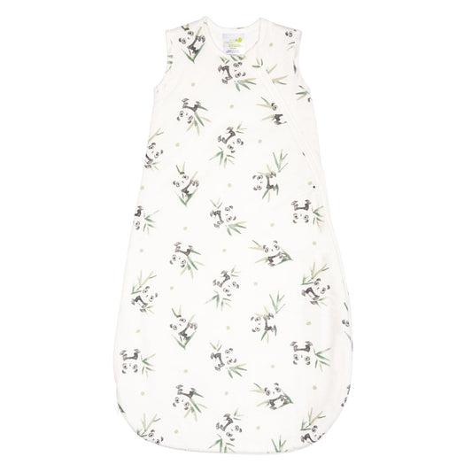 Quilted bamboo sleep sack - Pandas (2.5 togs)