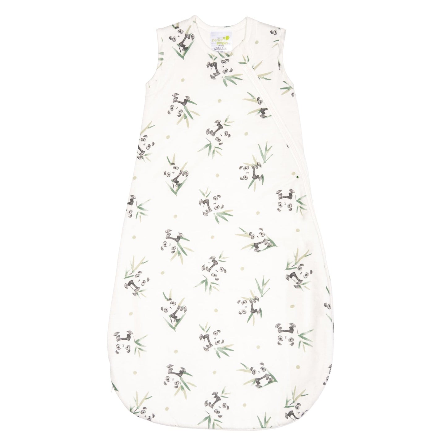 Quilted bamboo sleep sack - Pandas (1.0 tog)