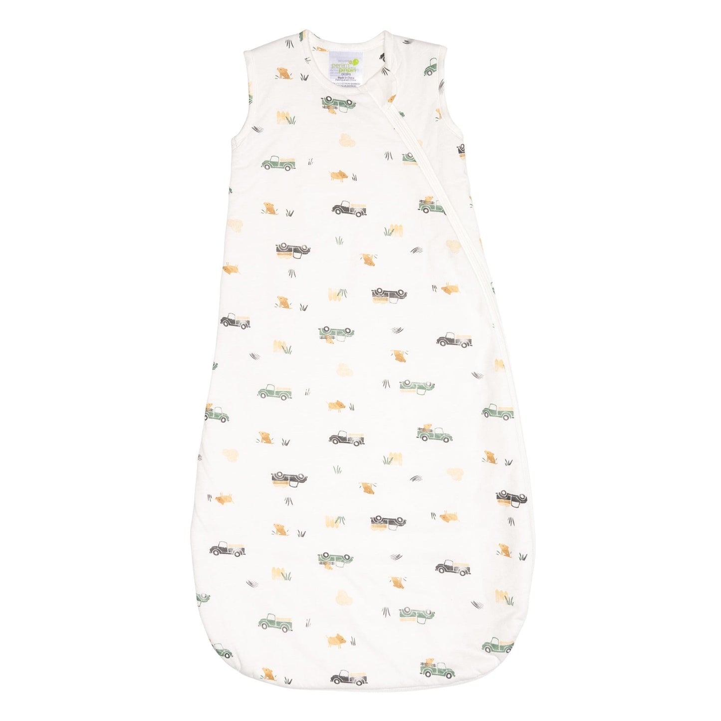 Quilted bamboo sleep sack - Prairies (2.5 togs)