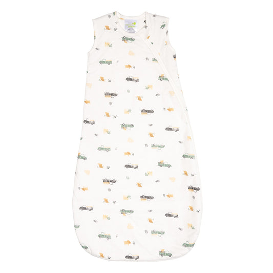 Quilted bamboo sleep sack - Prairies (2.5 togs)