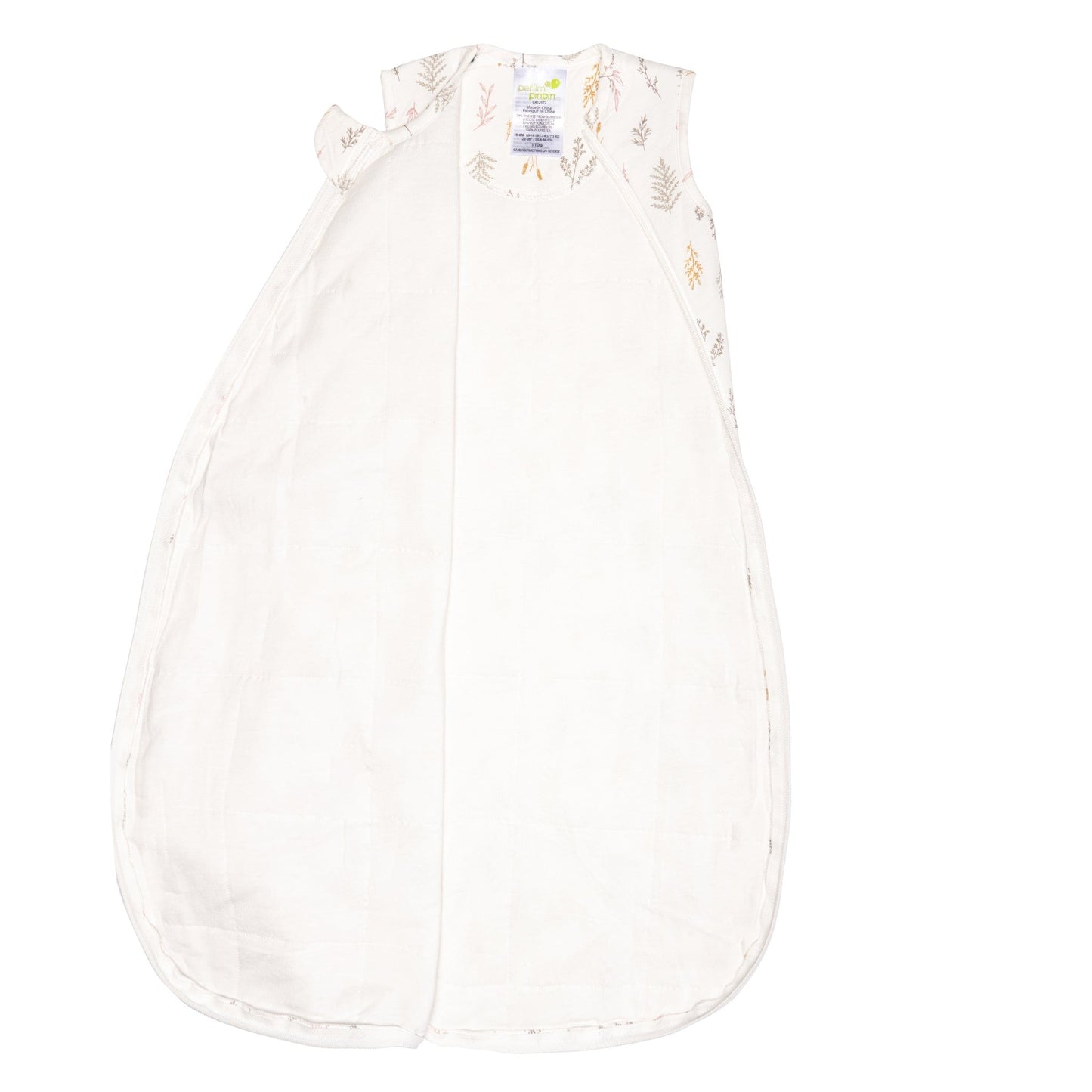 Quilted bamboo sleep sack - Wheat (2.5 togs)