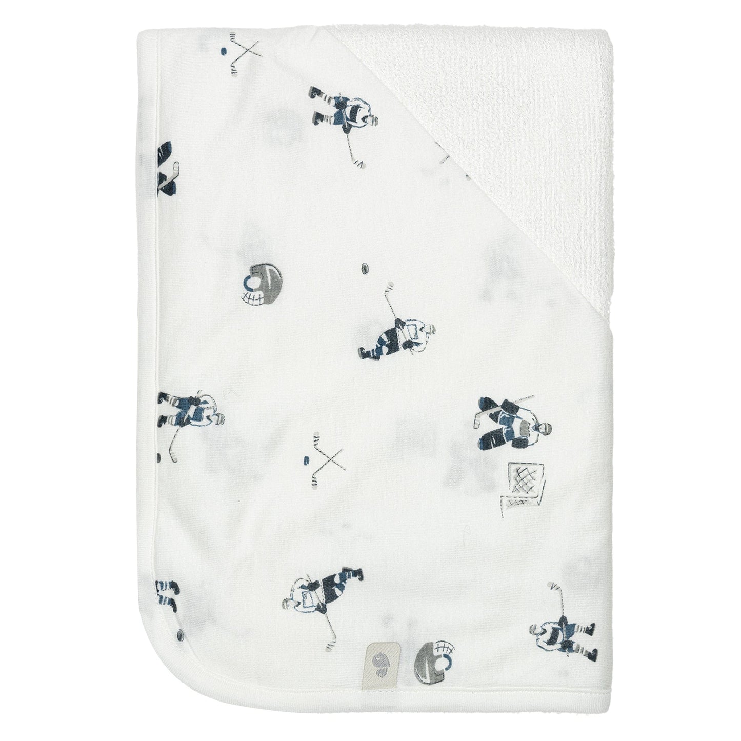 Serviette à capuchon en bambou - Hockey