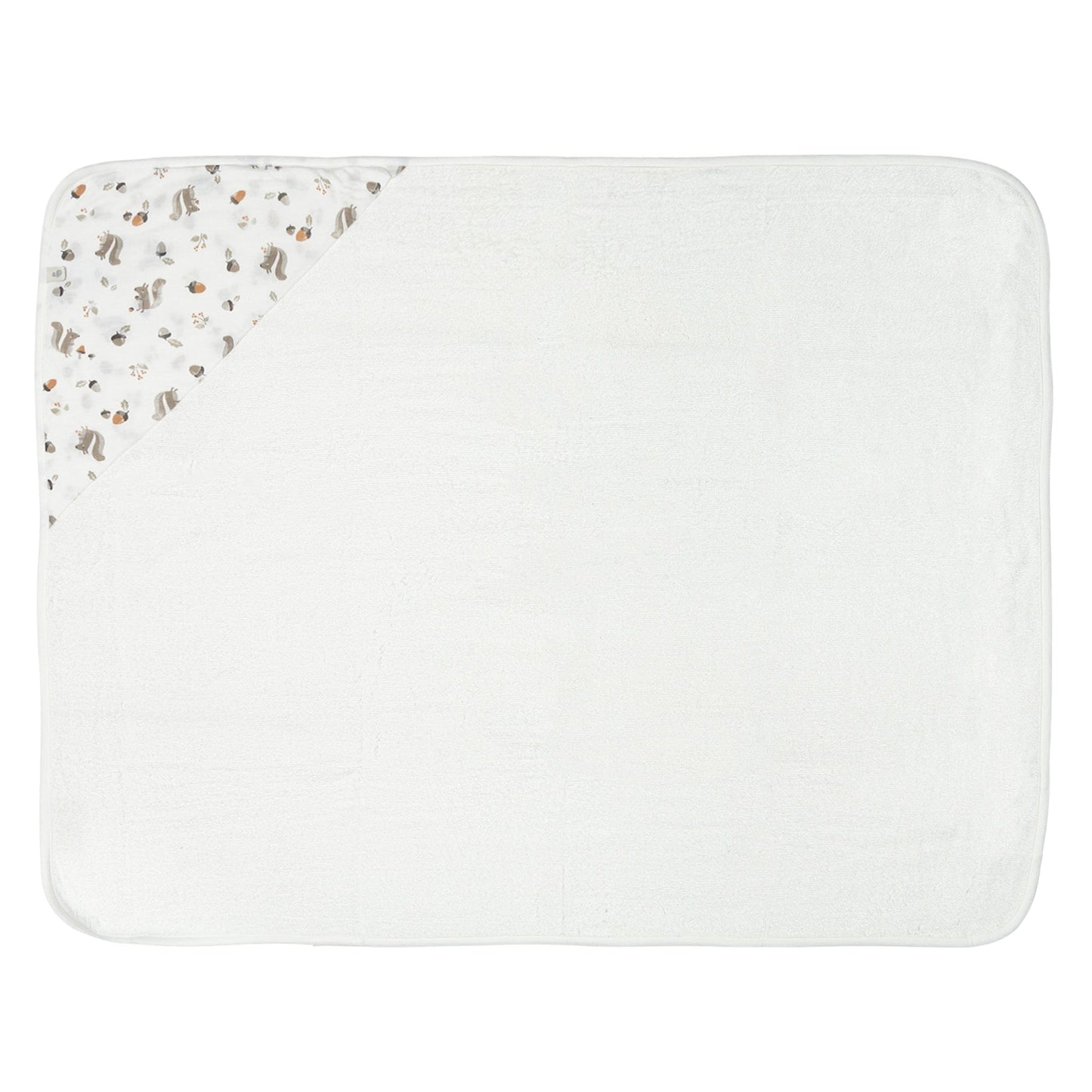 Bamboo hooded towel - Squirrels