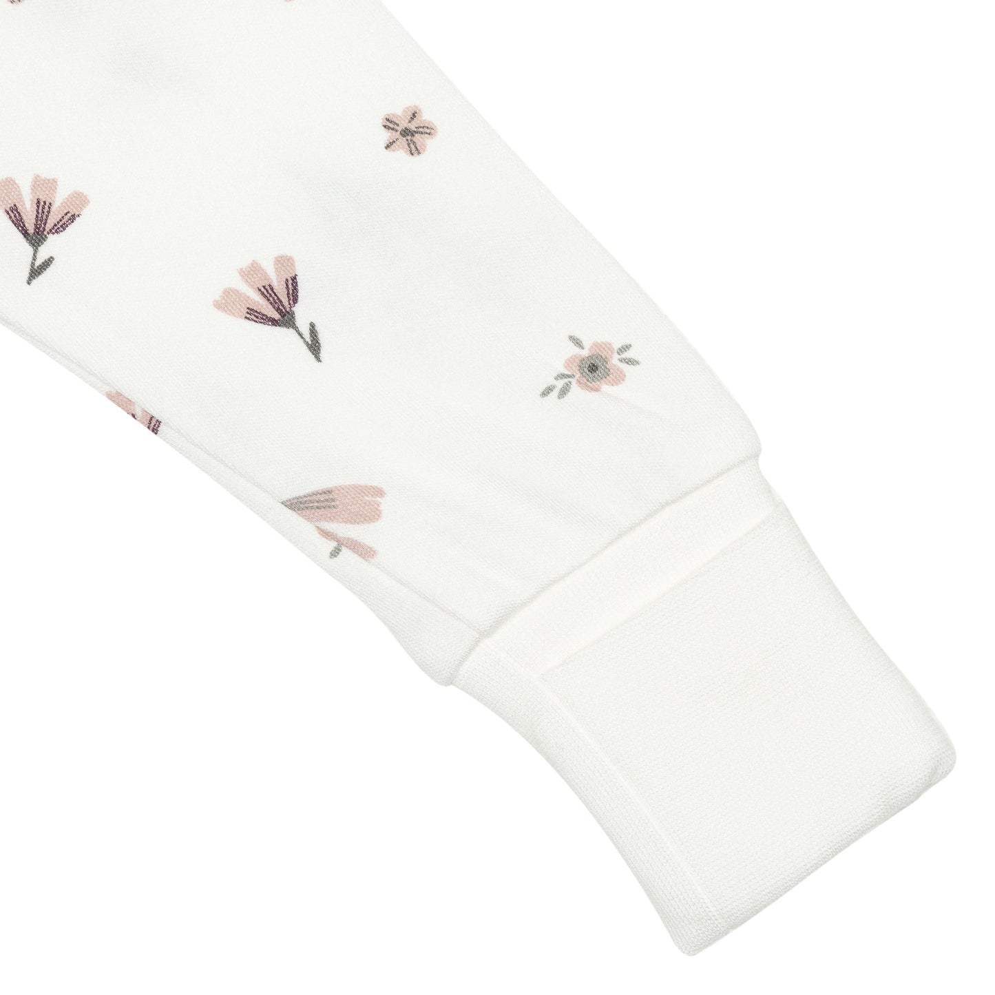 Bamboo baby sleeper - Watercolor Flowers