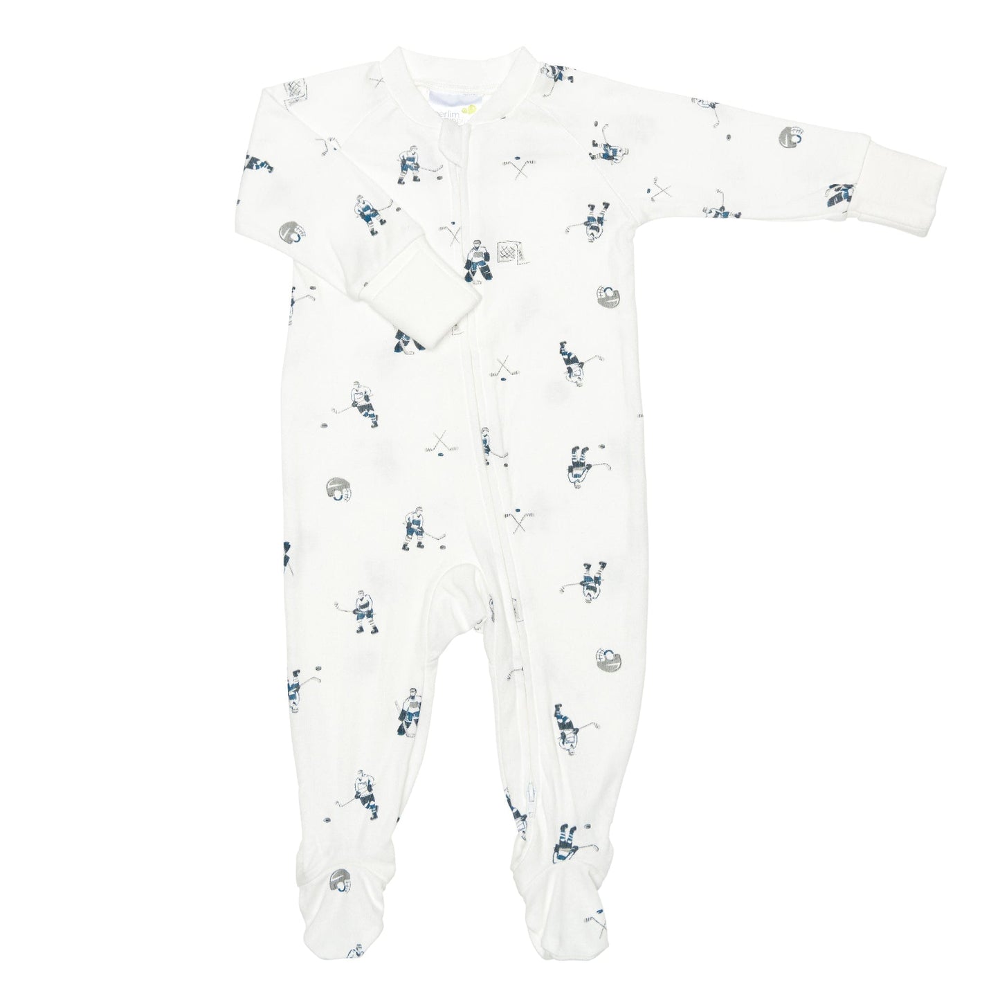 Bamboo baby sleeper - Hockey