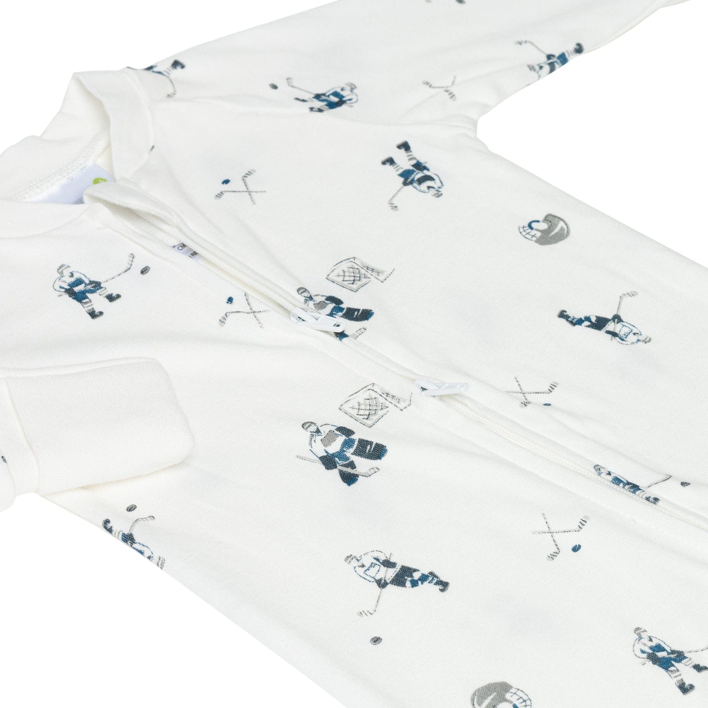 Bamboo baby sleeper - Hockey