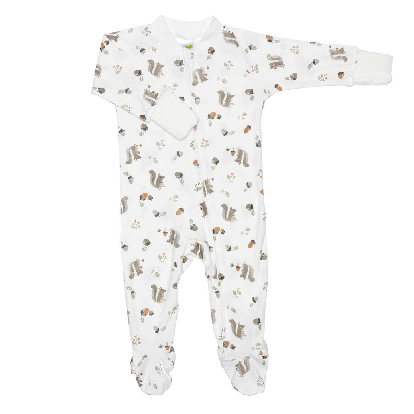 Bamboo baby sleeper - Squirrel