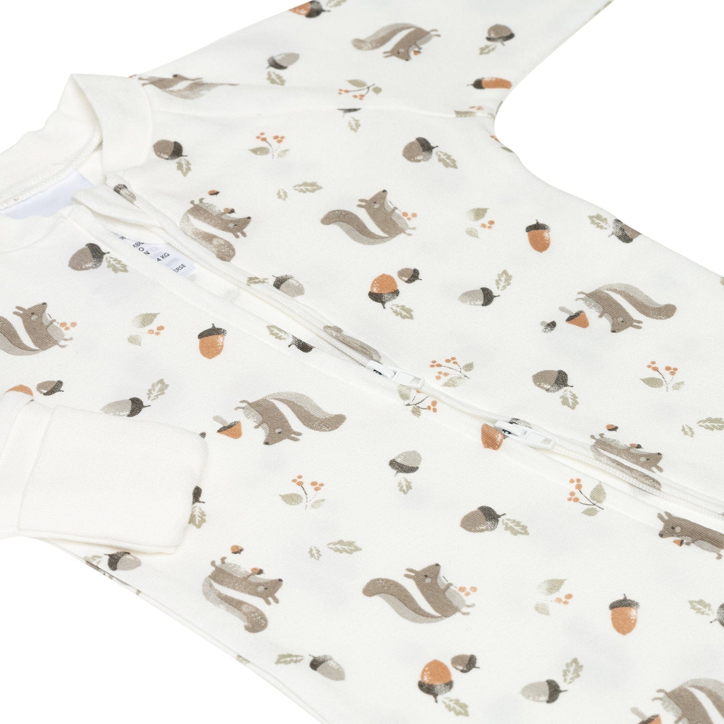 Bamboo baby sleeper - Squirrel