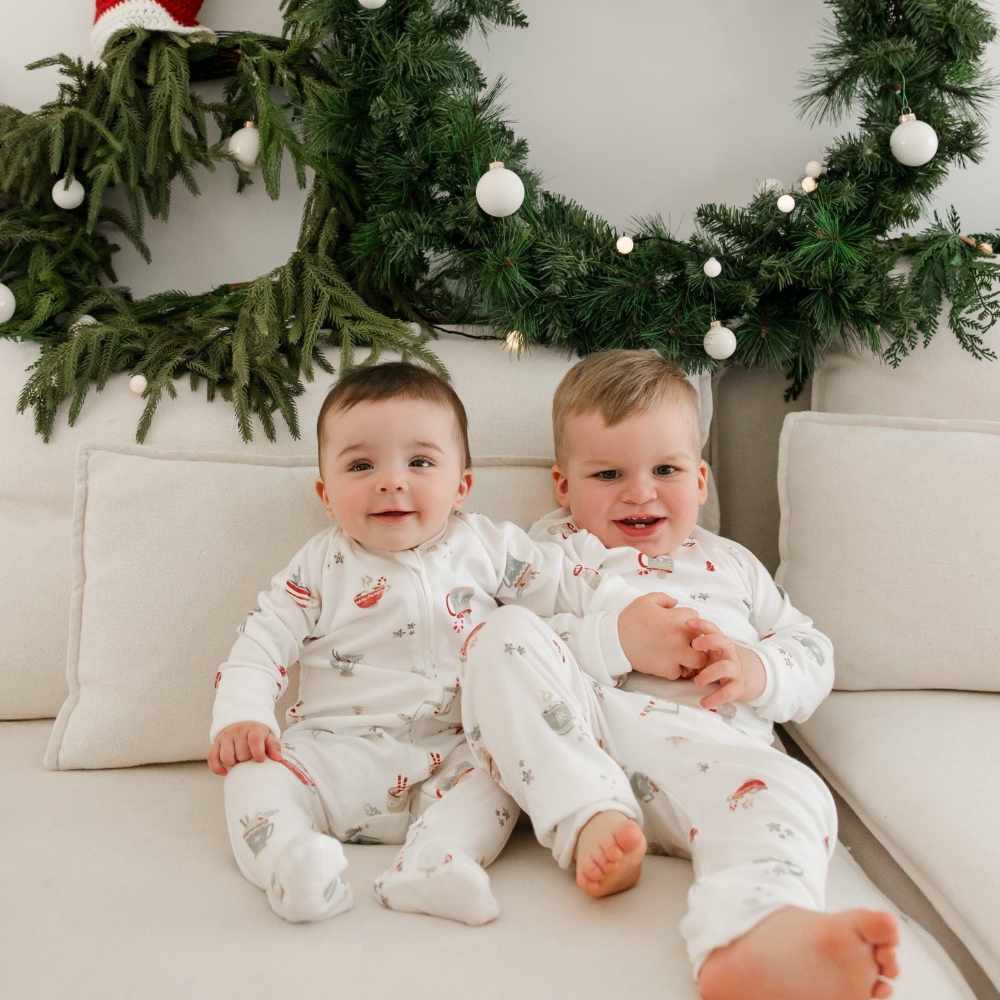 Bamboo baby sleeper - Xmas treats