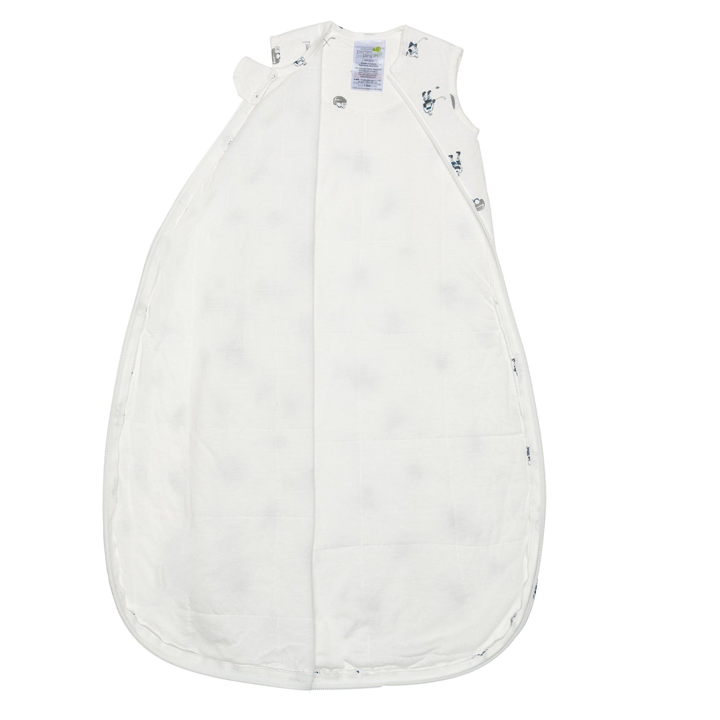 Quilted bamboo sleep sack - Hockey (1.0 tog)