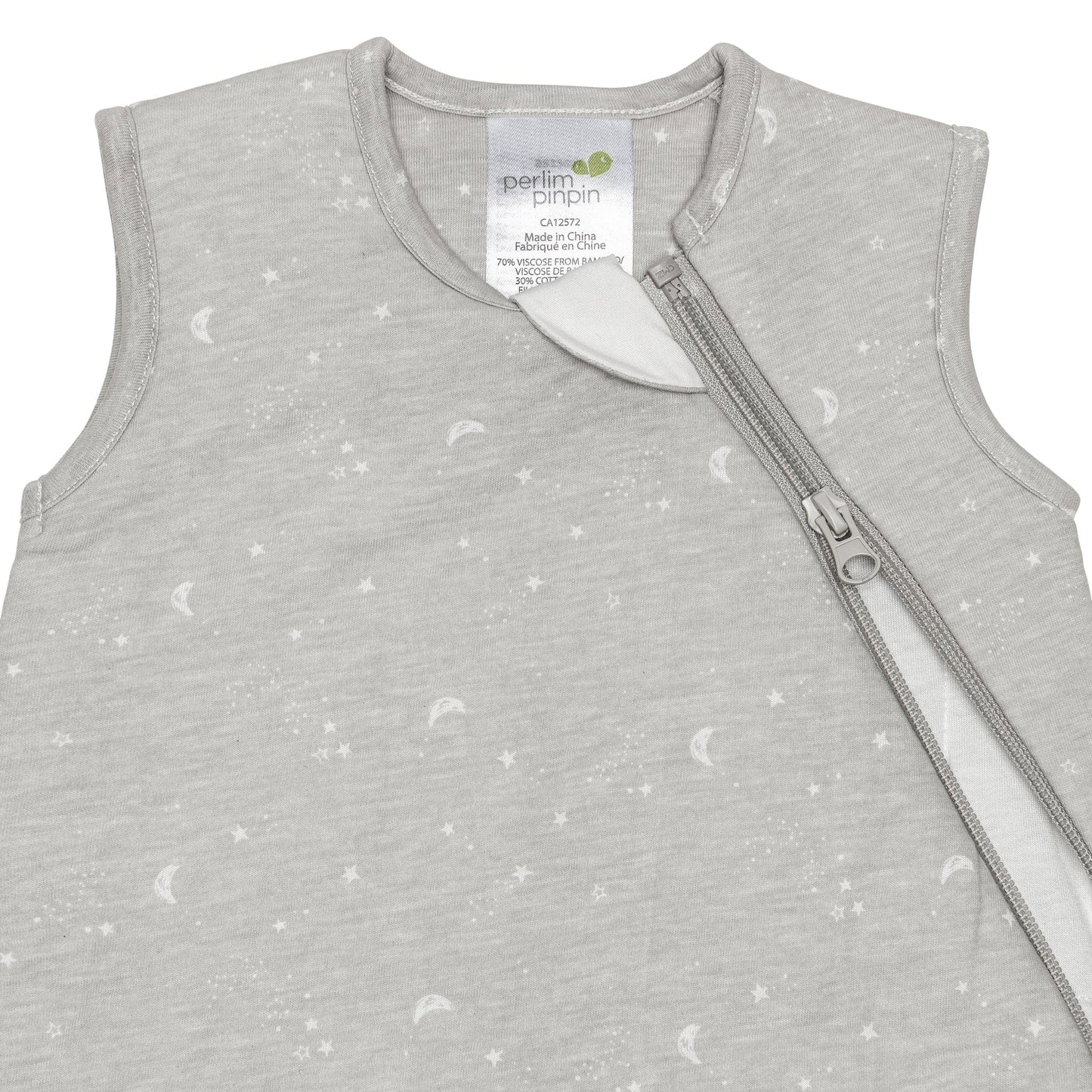 Quilted bamboo sleep sack - Moon (2.5 togs)