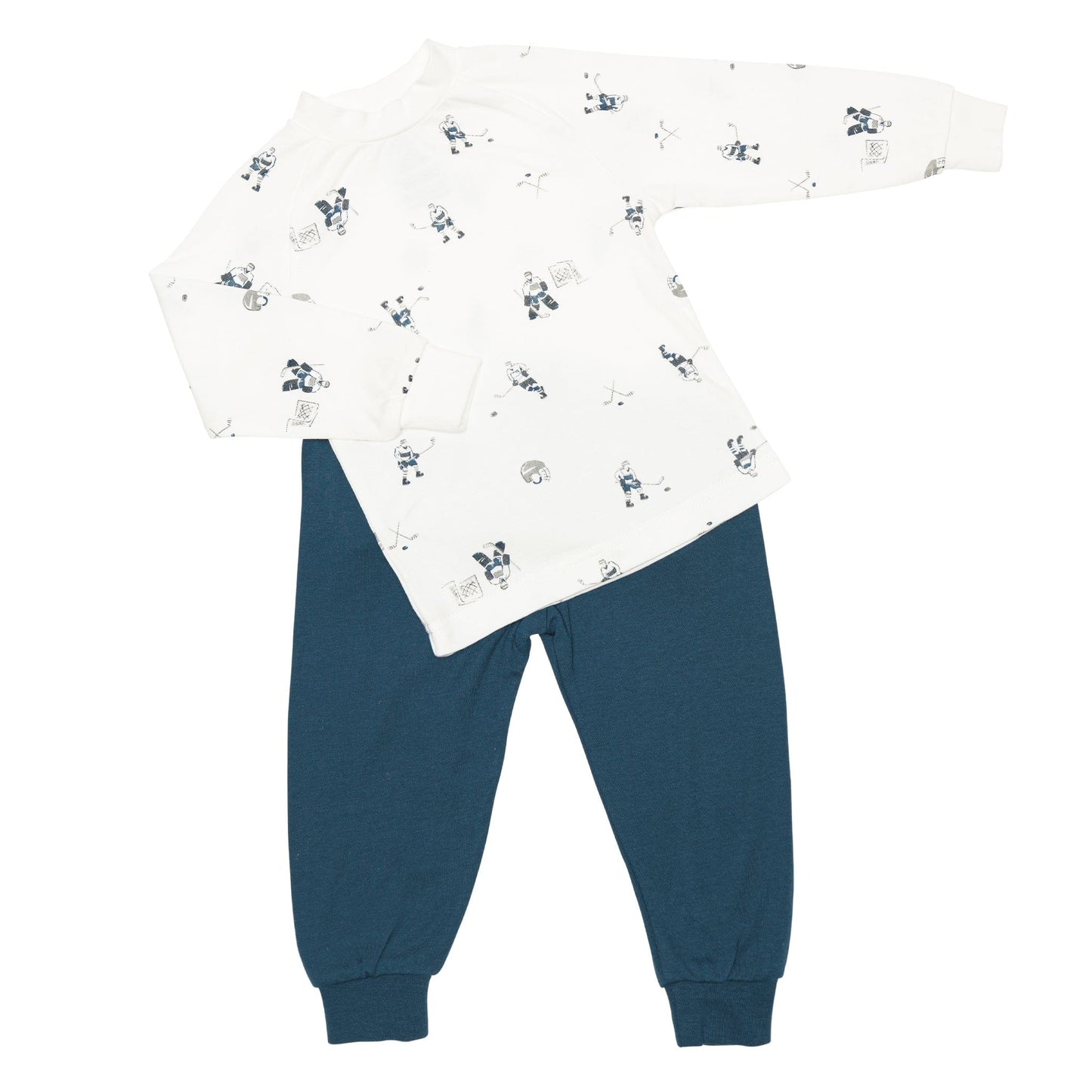 Bamboo pajama set - Hockey