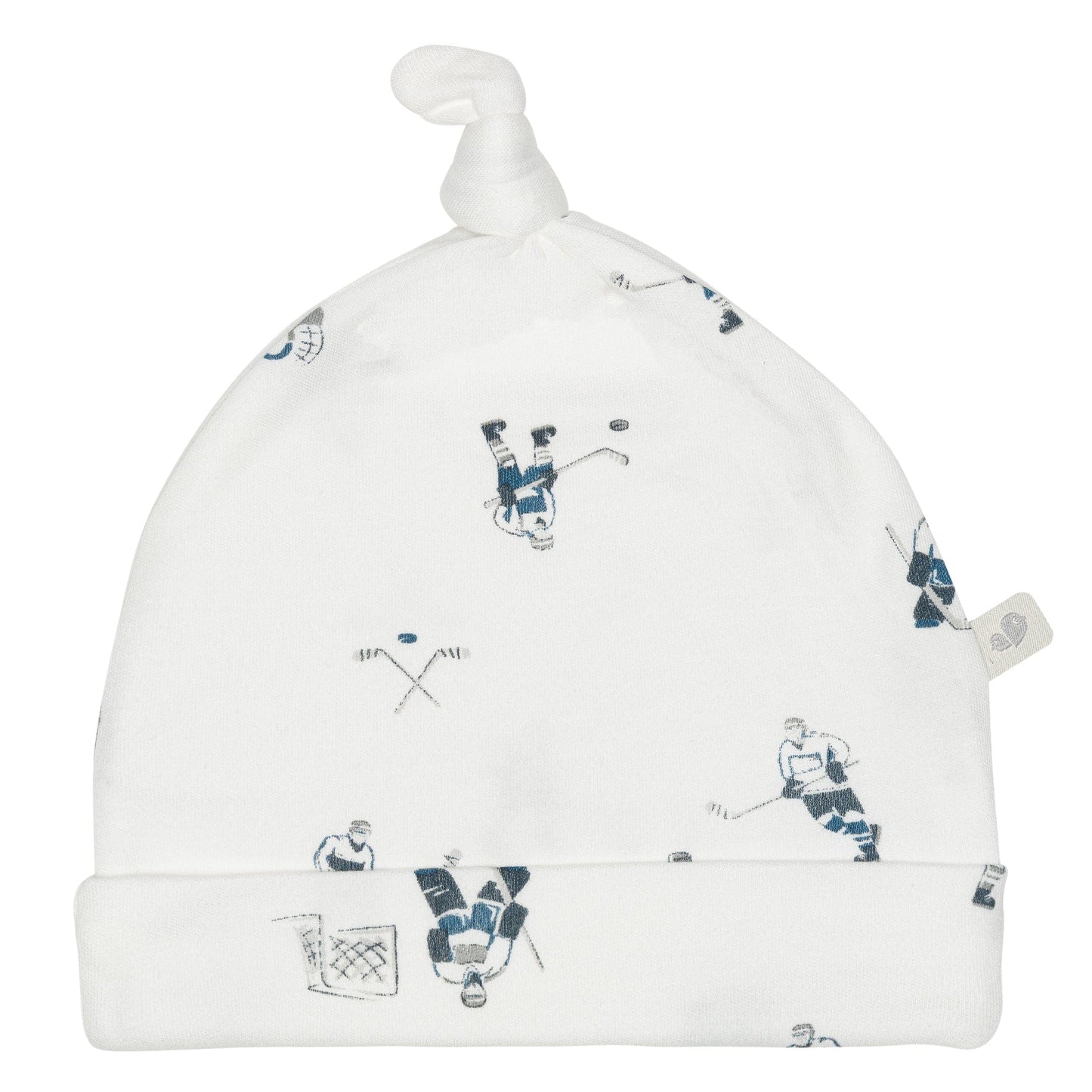 Bonnet pour bébé en bambou - Hockey