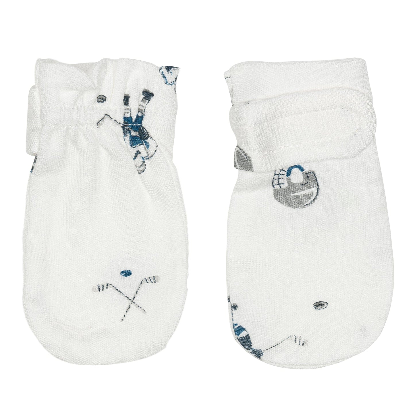 Bamboo scratch mittens - Hockey