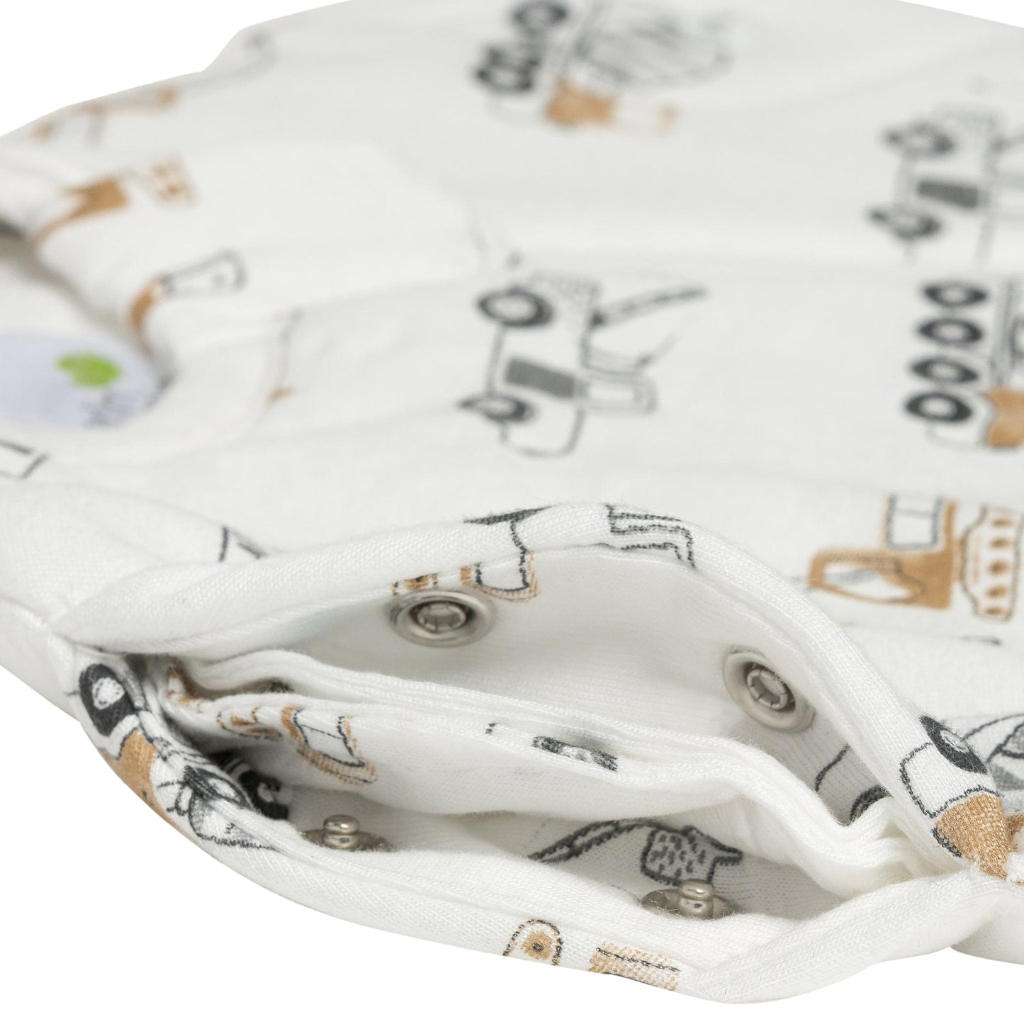 Bamboo newborn sleep sack - Construction (1.0 tog)