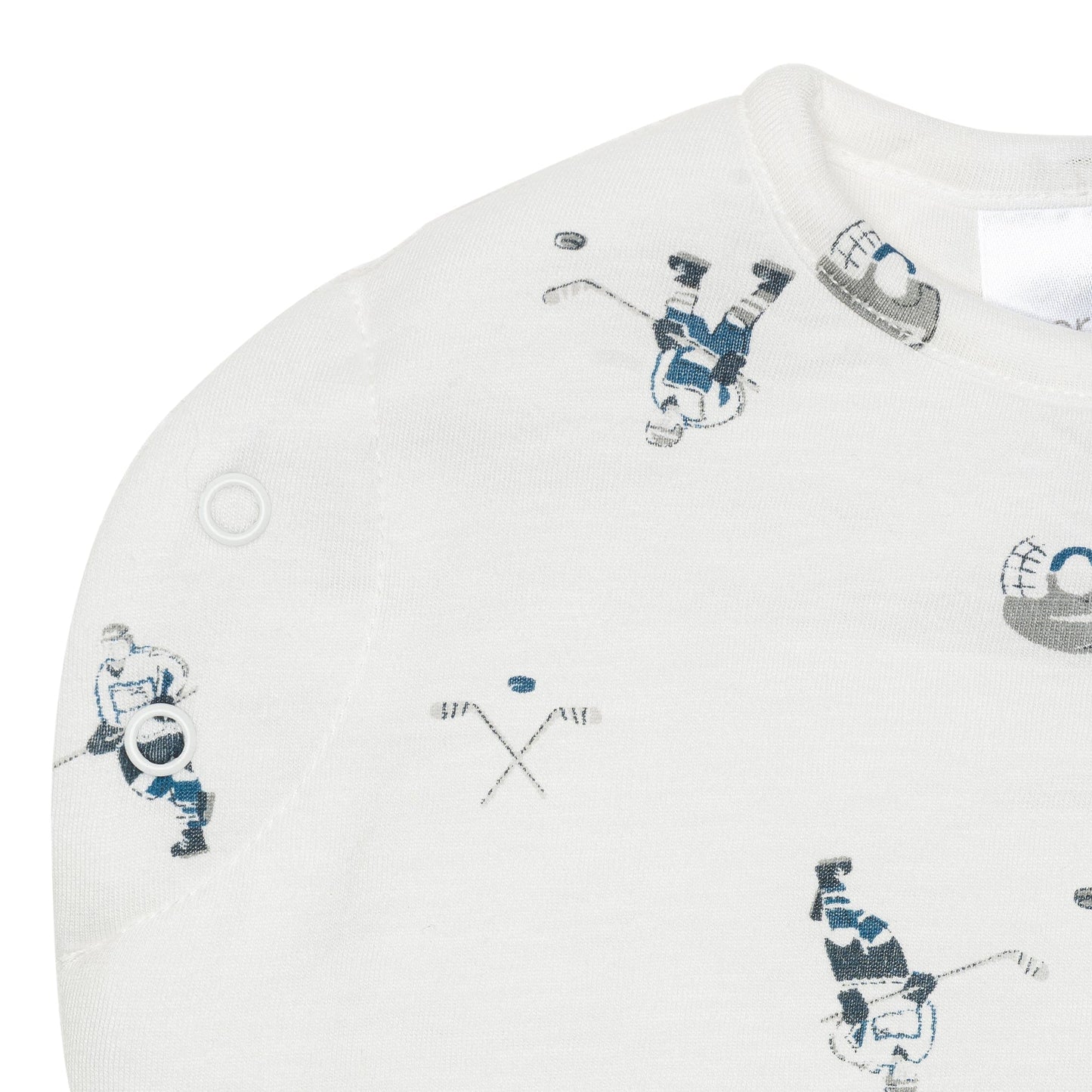 Bamboo newborn sleep sack - Hockey (1.0 tog)