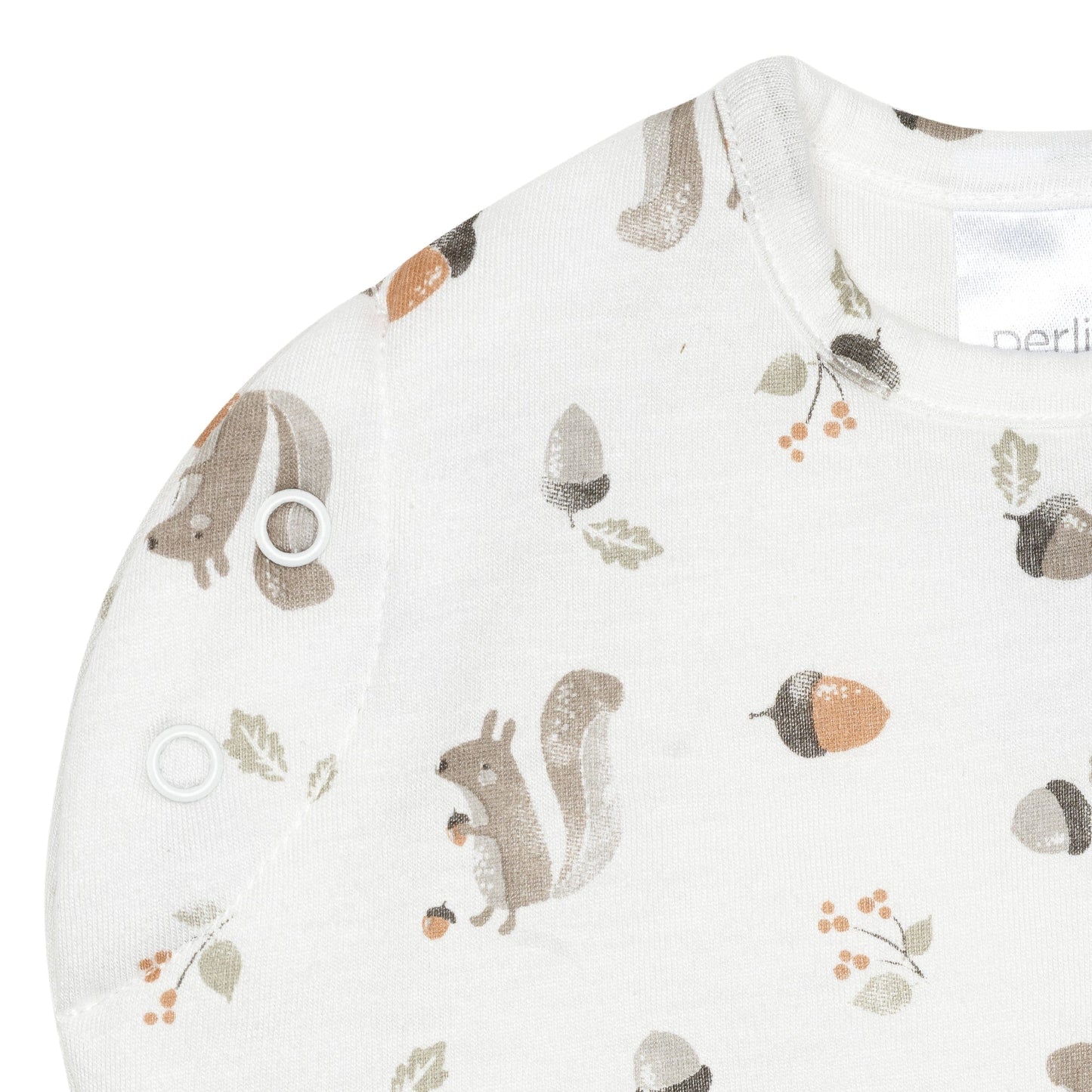 Bamboo newborn sleep sack - Squirrel (1.0 tog)