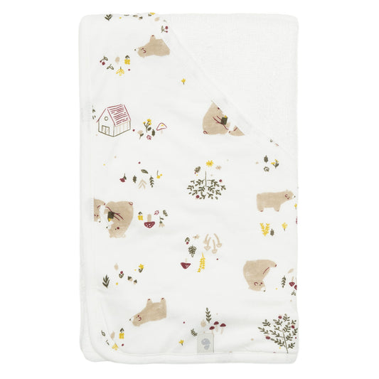 Bamboo hooded towel - Bears