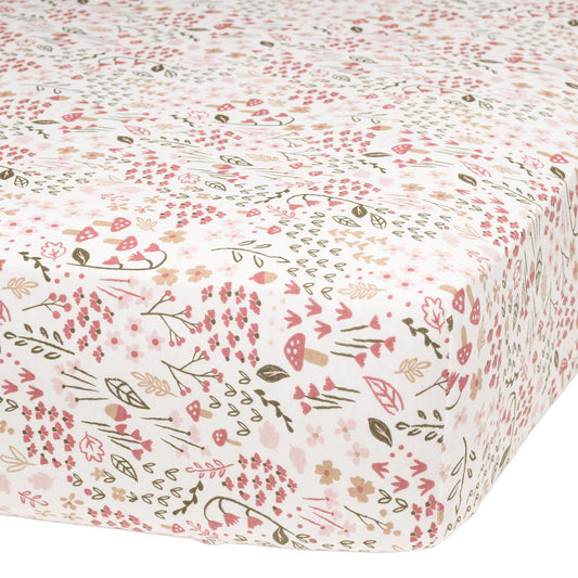 Bamboo Fitted sheet - Garden
