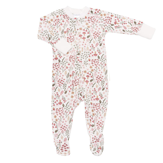 Bamboo baby sleeper - Garden