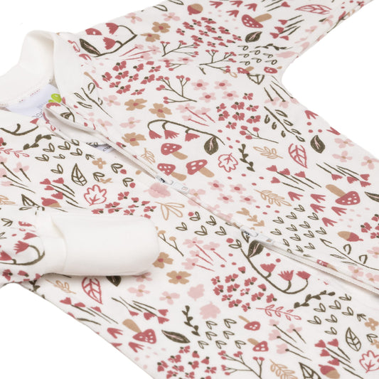 Bamboo baby sleeper - Garden