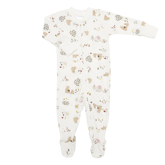 Bamboo baby sleeper - Bears