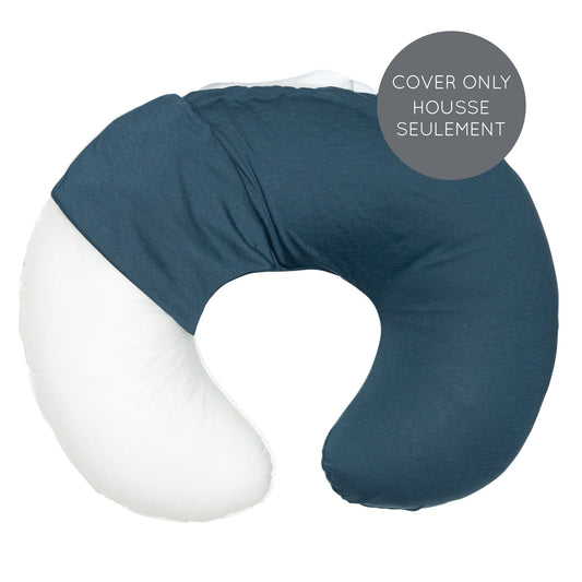 Housse de coussin d'allaitement en bambou – Denim (HOUSSE SEULEMENT)