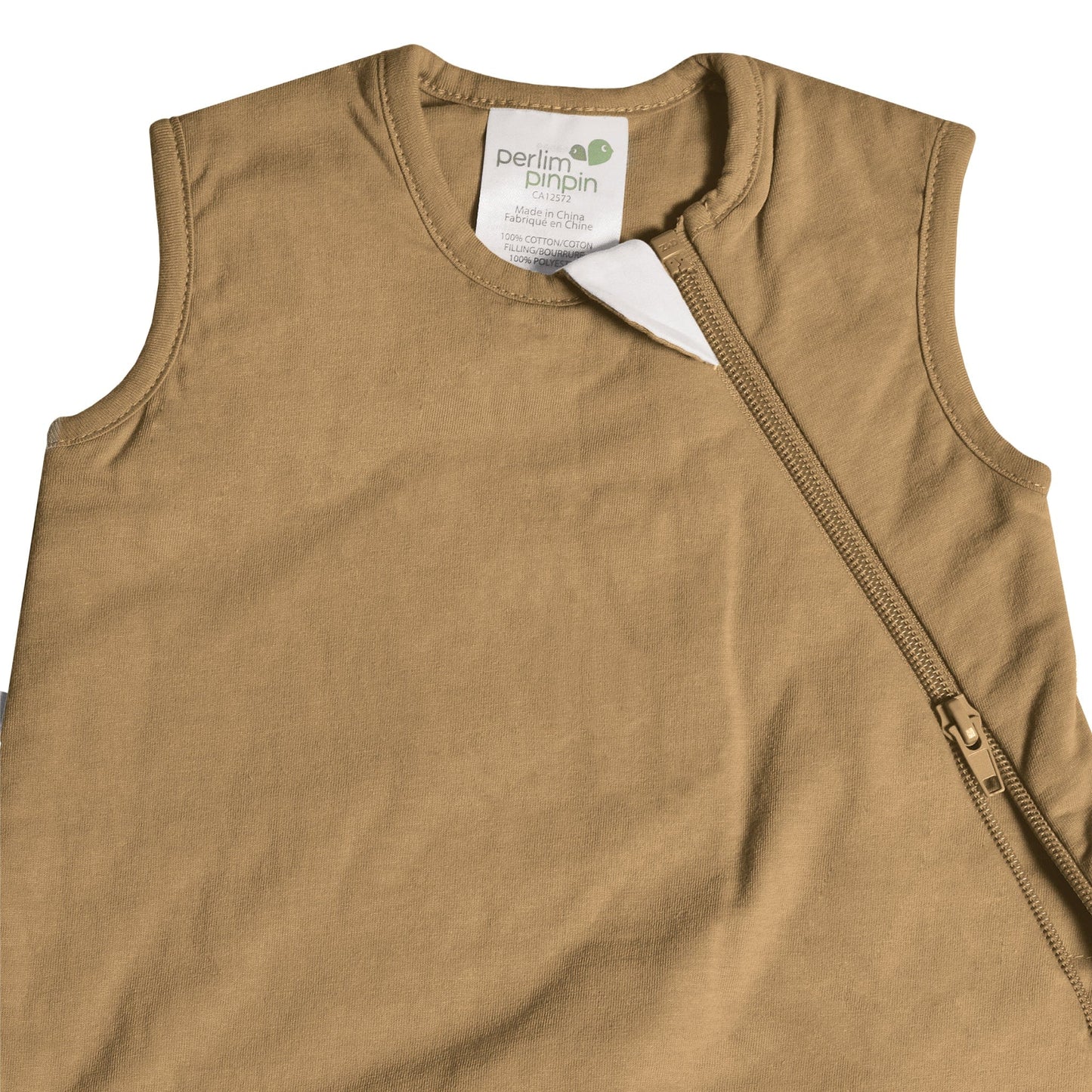 Quilted bamboo sleep sack - Honey (2.5 togs)