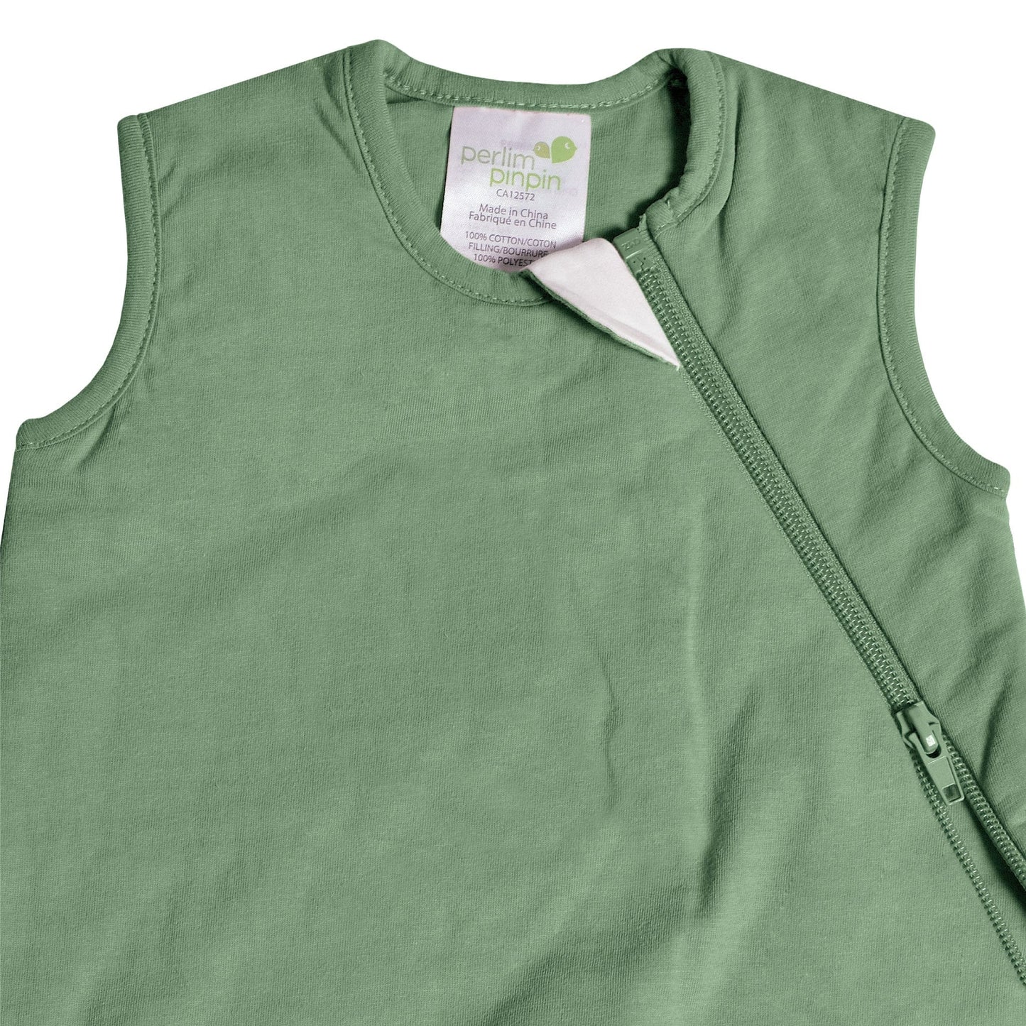 Quilted bamboo sleep sack - Hunter Green (2.5 togs)