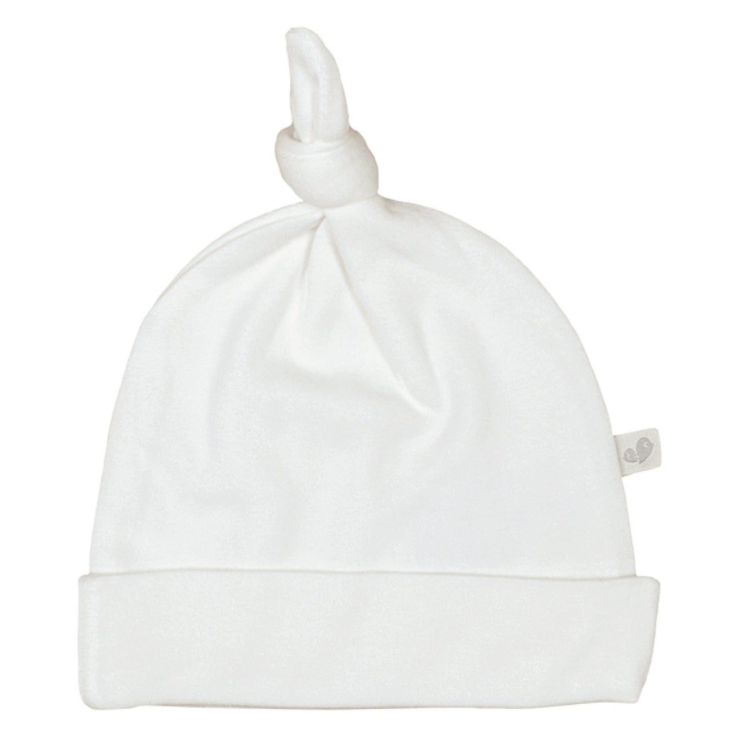 Newborn bamboo knotted hat - Ivory