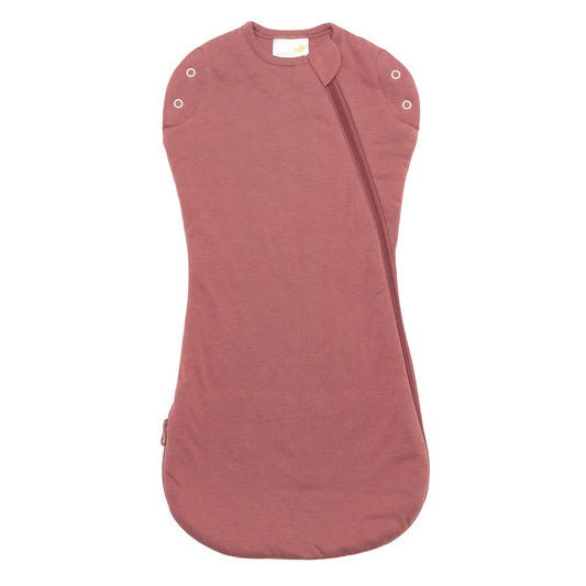 Sac de nuit pour nouveau-né en bambou - Framboise (1.0 tog)