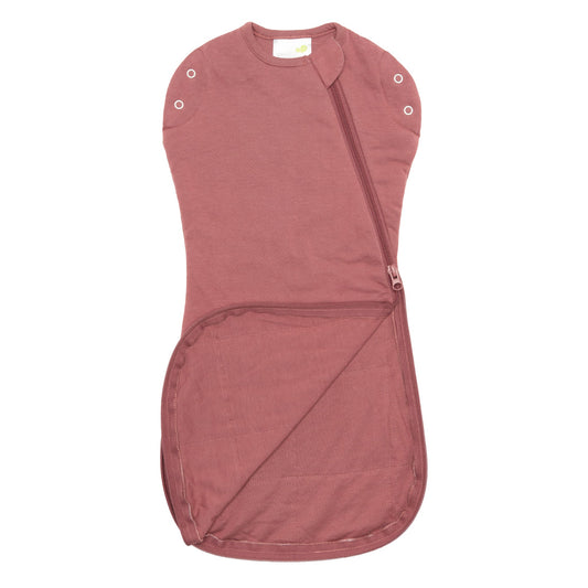 Sac de nuit pour nouveau-né en bambou - Framboise (1.0 tog)
