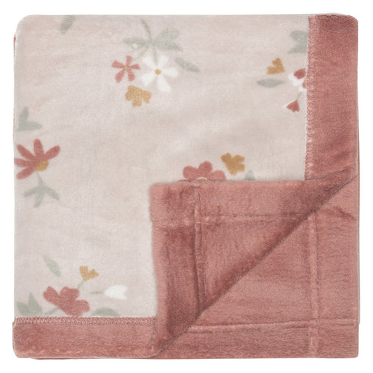 Plush blanket - Floral
