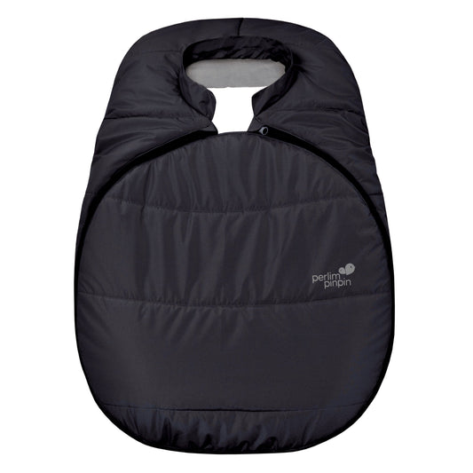 Mid-season car seat cover - Black