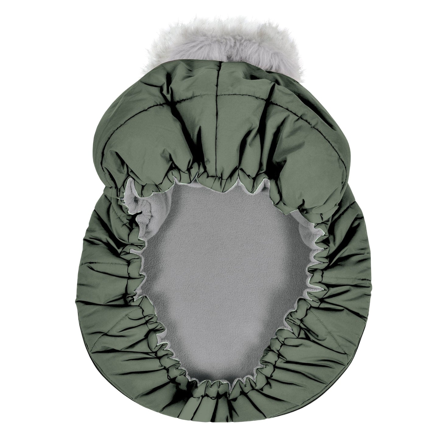 Winter car seat cover - Hunter green