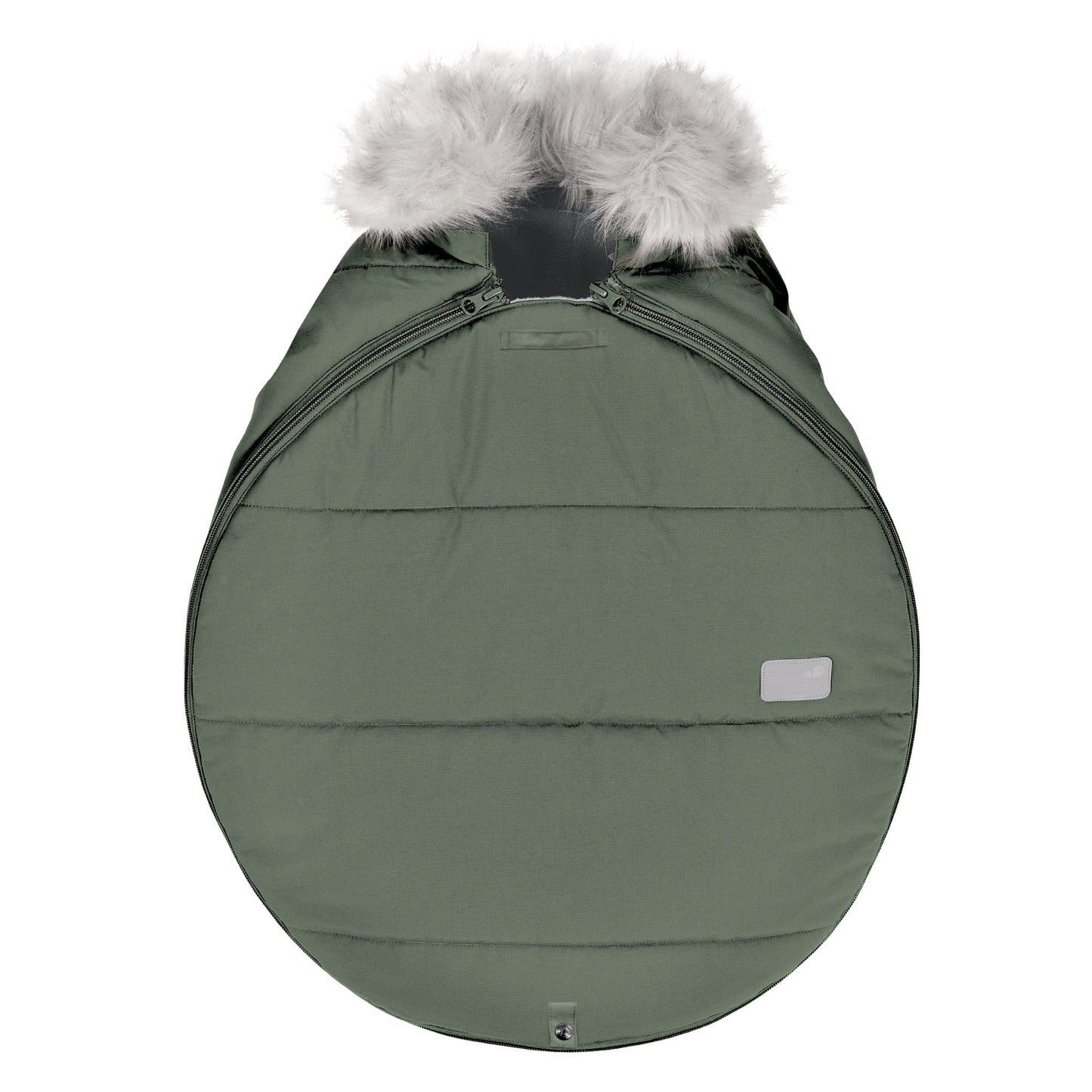 Winter car seat cover - Hunter green
