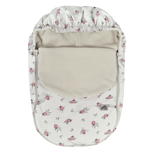 Infant mid-season bunting bag - Ladybugs
