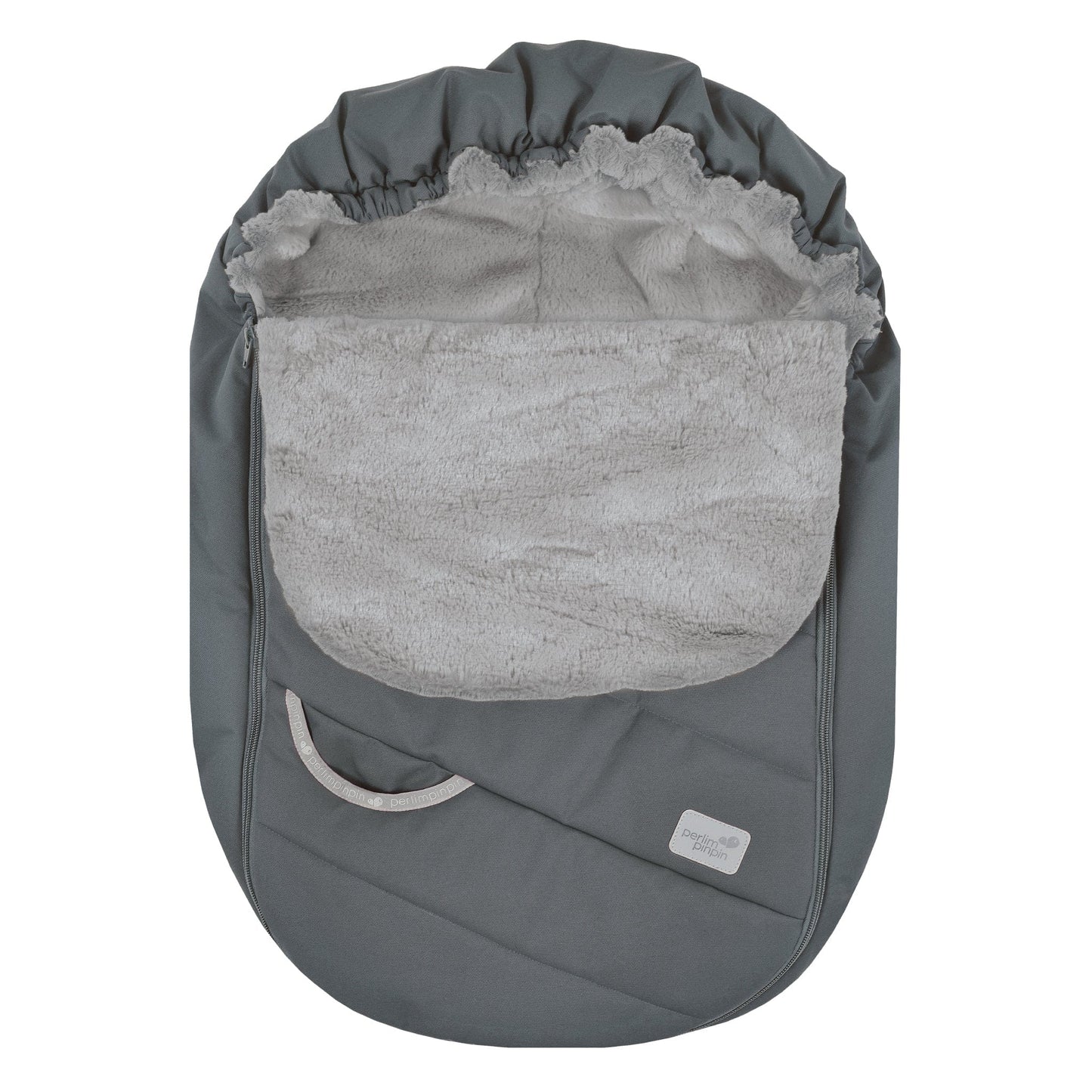 Infant winter bunting bag - Gray