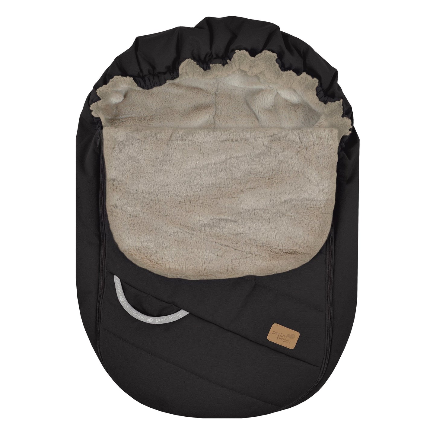 Infant winter bunting bag - Black