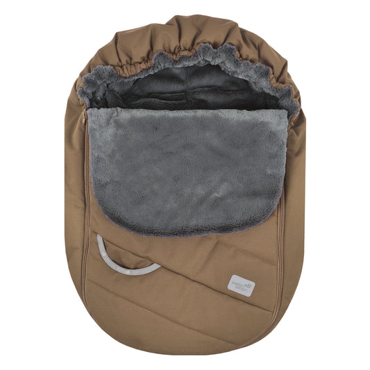 Infant winter bunting bag - Cumin