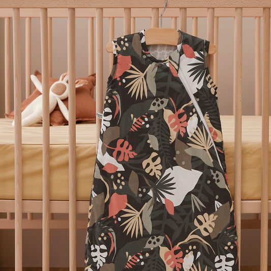 Woven cotton sleep sack - Tropical (2.0 togs)