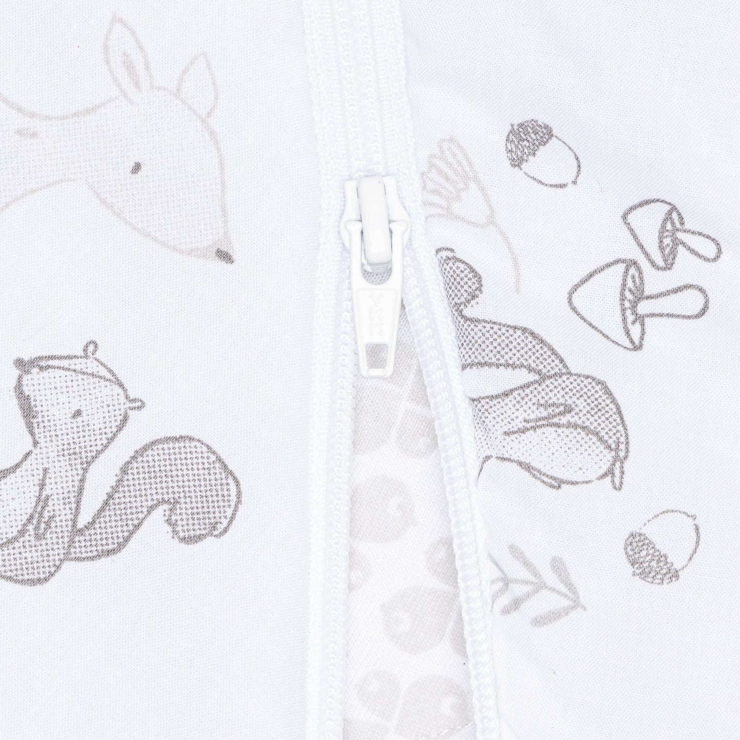 Woven cotton sleep bag - Forest (2.0 togs)