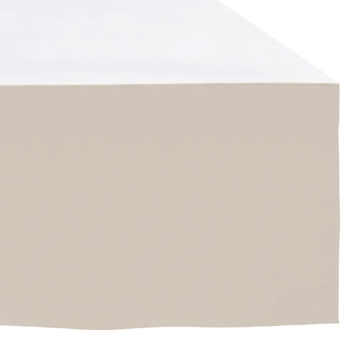 Crib bed skirt - Coffee